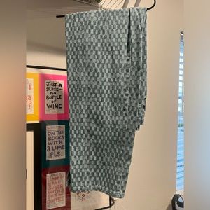 future collective checked denim pants